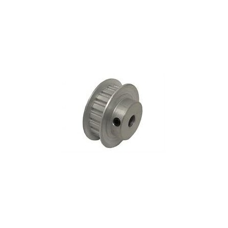 B&B Manufacturing 18XL025-6FA3, Timing Pulley, Aluminum, Clear Anodized 18XL025-6FA3